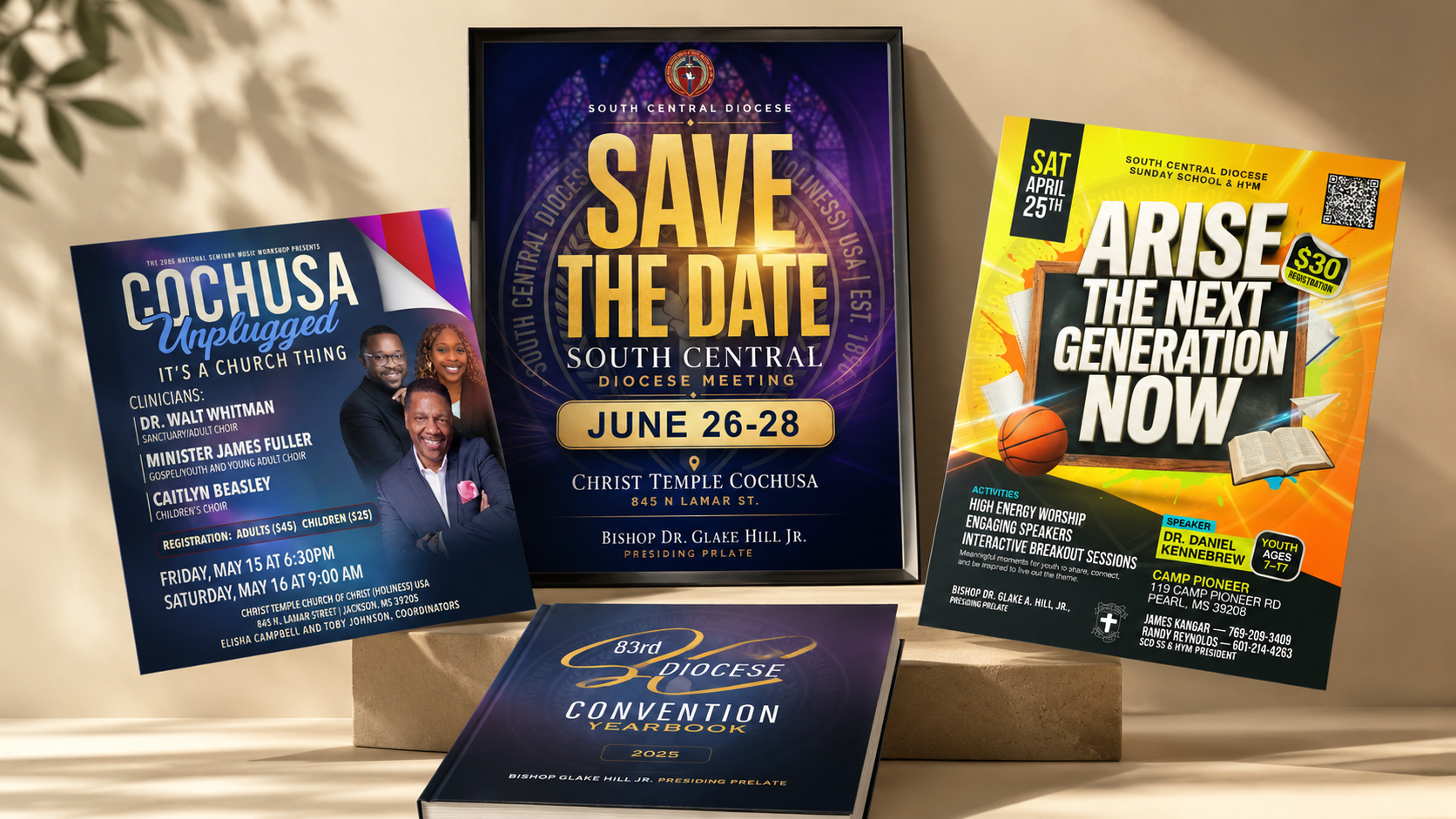 Church event media system