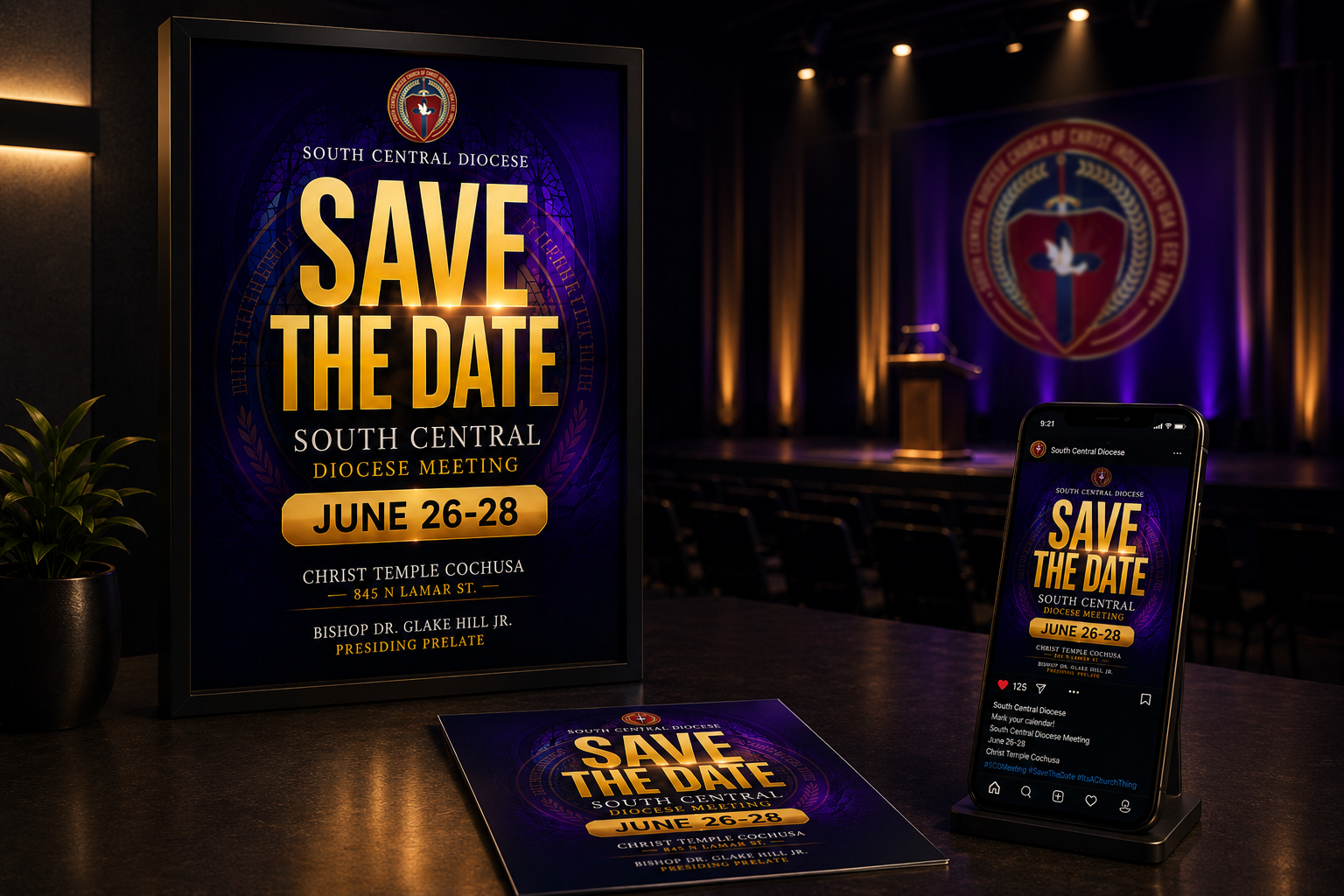 Monthly ministry communication support